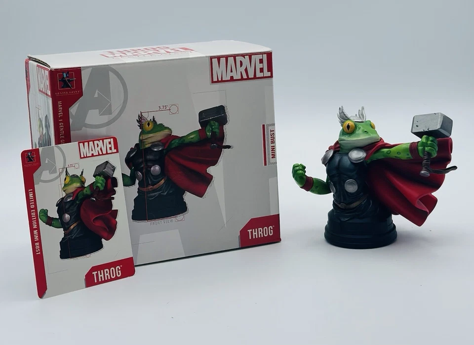 Gentle Giant Ltd Marvel THROG Mini-Bust Statue Pet Avengers No. 229/1000 - Image 1 of 4