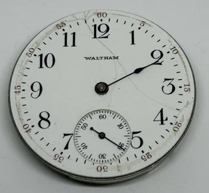 Reloj Bolsillo Waltham Movimiento 15 Joyas 16s 1908 Funciona - Imagen 1 de 17