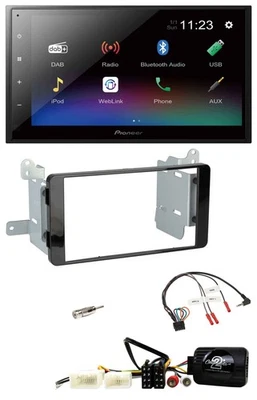 Pioneer USB Bluetooth DAB 2DIN Lenkrad Autoradio für Mitsubishi L200 ab 10/2015 - Bild 1 von 4
