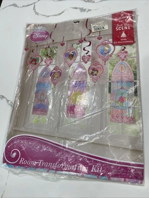 Hallmark Disney Princess Room Transformation 22 Pieces Kit New - Image 1 of 4