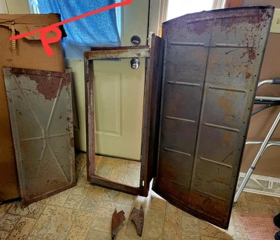 Ford Modelo A Roadster 1928 1929 camioneta cabina trasera | marco del asiento | panel debajo del asiento Foto 1 de 4