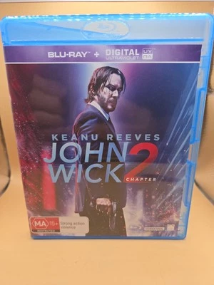 John Wick - Chapter 2 (Blu-ray, 2017) Like New - Free Ship - B5 - image 1 of 3