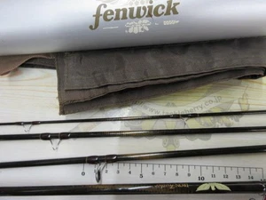 Fenwick Fliegenrute IF905-4 #5 9ft 4-teilig dunkelbraun Farbe Fliegenfischen - Bild 1 von 7