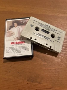 12 Greatest Hits Vol. 2 by Neil Diamond Cassette 1990 USED UNTESTED EXCELLENT FS - Foto 1 di 5