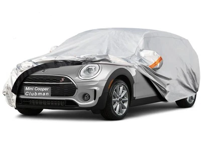  6 Layer Car Cover Custom Fit Mini Cooper Clubman from 2008 to 2022, Heavy Duty Foto 1 de 4
