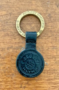 Good Art Hlywd Leather Keychain Fob - Picture 1 of 2