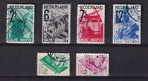 Nederland Goudse Glazen 1931 en ANVV 1932 gestempeld