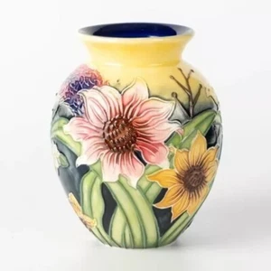 Old Tupton Ware - Summer Bouquet Design - 4 in (10 cm) Vase - Picture 1 of 1