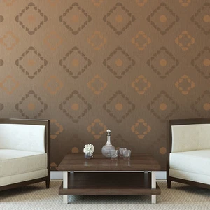 Plantilla geométrica Cheyenne para paredes - Plantillas integrales hágalo usted mismo decoración moderna del hogar - Imagen 1 de 6