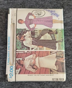 McCalls Pattern Laura Ashley MISSES TOP-PETTICOAT-SKIRT #5280 Size: 10 UNCUT - Picture 1 of 2