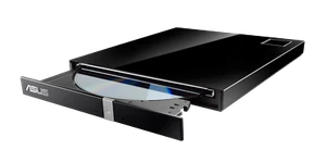 ASUS SBW-06D2X-U Slim Blu-Ray BDXL Brenner (BD-R (SL/DL), DVD±R, DVD±R DL, USB) - Afbeelding 1 van 5