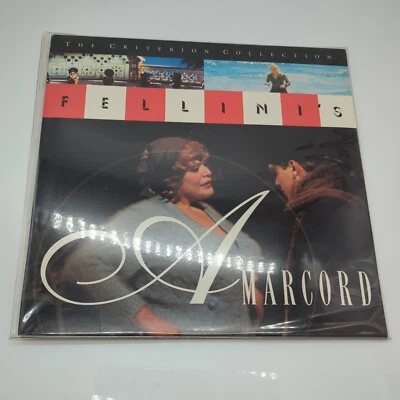 Amarcord Federico Fellini 2 LaserDisc LD CLV Criterion Collection  - Image 1 of 2