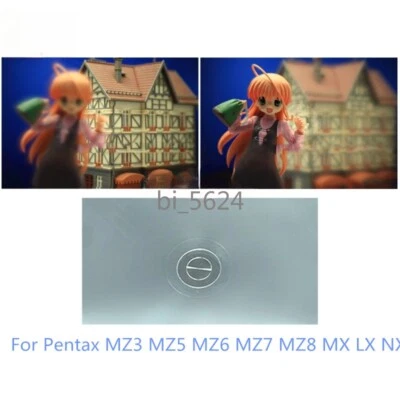 Single 180 degree Split Image Focus Screen for Pentax MZ3 MZ5 6 MZ7 MZ8 MX LX NX - Image 1 of 4