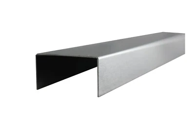 U-Profile aus Aluminium Alu-U 2m 1mm 1,5mm 2mm 3mm - Bild 1 von 4