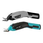 Portable  Electric Fabric Scissors USB Box Cutter for Leather Carpet Crafts