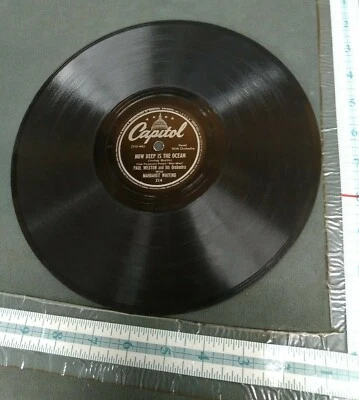 PAUL WESTON! - "IT MIGHT AS WELL BE SPRING" B/W "HOW DEEP IS THE OCEAN" 78 VG! - Image 1 of 4