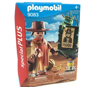Playmobil NUEVO Cowboy con Póster Buscado 3 pulgadas Especial Plus 9083 Juego de Construcción 2016 - Imagen 1 de 3