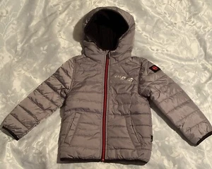 Nautica Competition Boys Jacket Water-Resistant Sz M (5) Gray NWT - Picture 1 of 3