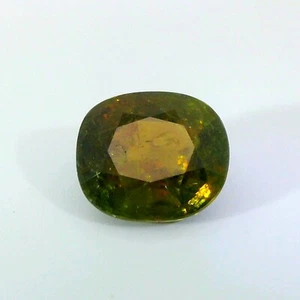 3.540CARAT -NATURAL DEMANTOID GARNET EARTH MINED RARE GREEN OVAL LOOSE GEMSTON - Picture 1 of 9