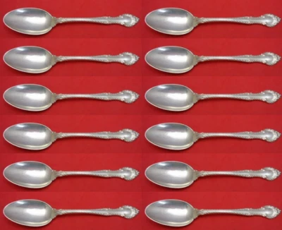 English Gadroon by Gorham Sterling Silver Place Soup Spoon Set 12 pieces 6 3/4" - Image 1 of 3