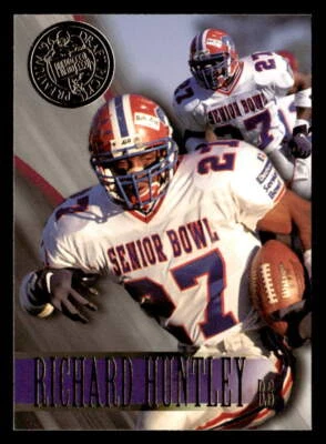 Richard Huntley 1996 Press Pass Rookie Card #53 Winston-Salem State Rams - Image 1 of 2