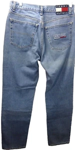 Vintage Tommy Hilfiger Damen Jeans Gr. 11/32 Classic Jeans Cotton Spell Out USA - Bild 1 von 12