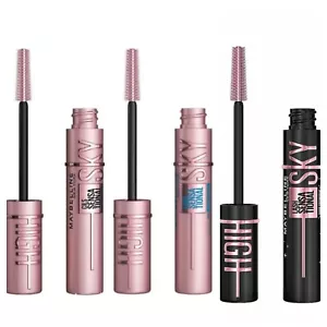 MAYBELLINE Lash Sensational Sky High Very Black/Cosmic Black Mascara/True Brown - Picture 1 of 15