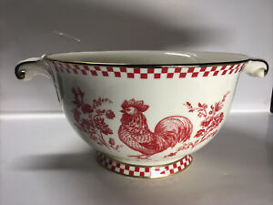 Lenox Provincial ROOSTER Bowl Centerpiece Limited Edition #0778 Of 2000. 9”