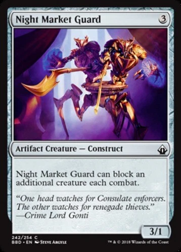 Battlebond - Night Market Guard - Foil - Image 1 of 1