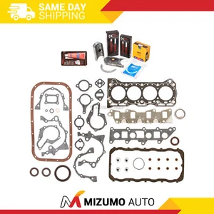 Full Gasket Set Bearings Rings Fit 86-95 Suzuki Samurai Sidekick Swift 1.3 G13A - Picture 1 of 12