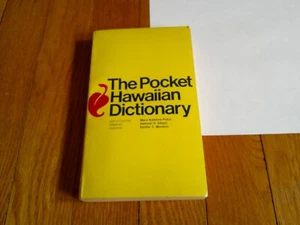 The Pocket Hawaiian Dictionary Paperback Reference 1980 Handy Tourist Hawaii - Imagen 1 de 8