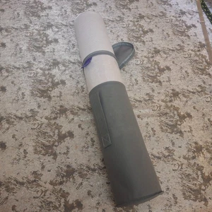 Cushion Lab Neck Roll Pillow 18" Memory Foam Round Cylinder - Picture 1 of 5