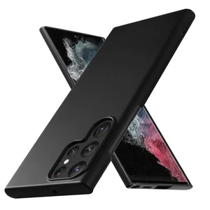 Custodia per Samsung Galaxy S22 ULTRA custodia protettiva custodia rigida cellulare opaca metallizzata - Foto 1 di 28