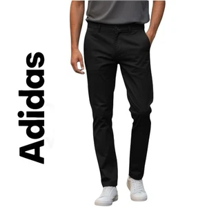 Adidas Golf Go To 5Pocket schwarze Hose Herren Gr. 38x32 Tapered Fit Performance - Bild 1 von 12