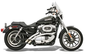 Bassani Radial Sweepers Exhaust System Chrome #XL-FF12 Harley Davidson Sportster - Picture 1 of 1