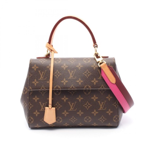 LOUIS VUITTON（LV） Borsa a mano Louis Vuitton Cluni Bb rivestita tela pelle monogramma M42738 r37_ Lp