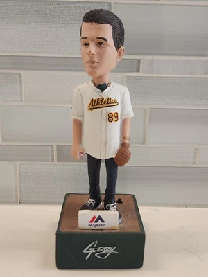 Oakland A's Athletics Baseball G-Eazy Talking Bobblehead with Sound 2017 SGA - Image 1 of 4