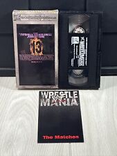 WWF WrestleMania 13 XIII 1997 VHS Wrestling Bret Hart Steve Austin