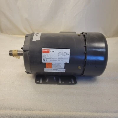 Dayton 1EJT1 Farm Duty Motor, 3 PH, 2 HP,RPM 1745, Voltage 230/460, 145T Frame - Image 1 of 4