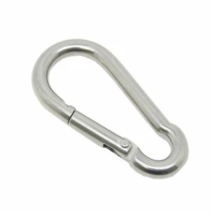 Scuba Boat Marine Clip Stainless Steel Safety Spring Hook Carabiner, 2-3/8" - Picture 1 of 1