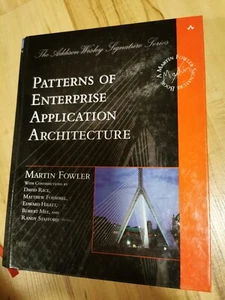 Patterns of Enterprise Application Architecture Martin Fowler gebundenes Buch - Bild 1 von 1