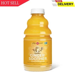 Turmeric Gingerade, Ginger Soother by The Ginger People – Drug Free Digestive... - Picture 1 of 7