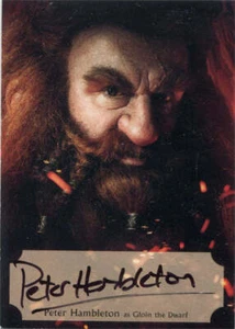 Hobbit Desolation of Smaug Autograph Card PH-P Peter Hambleton Poster #88 of 75 - Picture 1 of 1