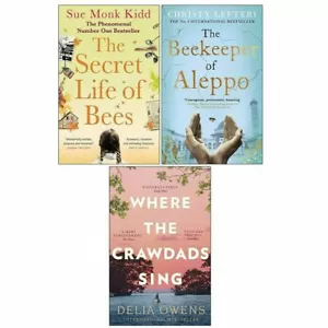The Secret,Where the Crawdads Sing,The Beekeeper 3 Books Collection Set - Picture 1 of 4