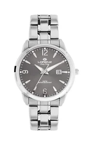 Armbanduhr Lorenz 030045BB, Schwarz 32mm, Stahl Frau, Data, 100mt 10ATM Nur Zeit - Picture 1 of 3