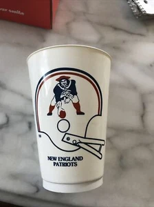 1983 “RARE-VTG” NFL-New England Patriots MONDAY NIGHT FB STOP-N-GO Drink Cup - Picture 1 of 4
