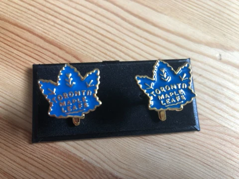 New CUFFLINKS for formal shirt - TORONTO MAPLE LEAFS Hockey Theme Cuff Links Cover