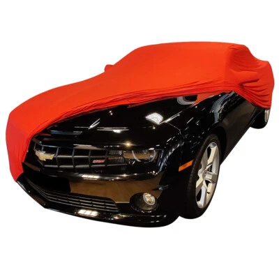 Indoor car cover fits Chevrolet Camaro 6th gen bespoke Maranello Red cover Wi... Foto 1 de 4
