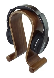 Dynavox KH-500 Supporto per cuffie, elegante impiallacciatura in noce *senza cuffie* - Foto 1 di 4