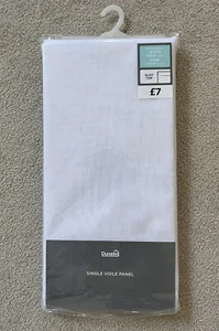 Dunelm Single Voile Panel - Picture 1 of 2